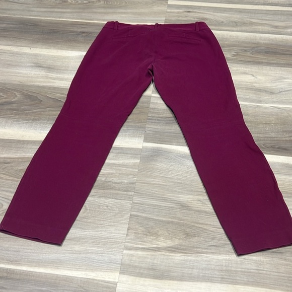 🏁 J. crew black label minni Capri length pants size 2 - Picture 7 of 8